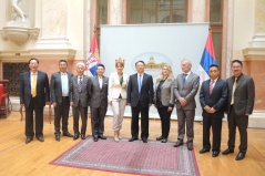 20 June 2015 Deputies of the local assembly of Hong Kong visit the National Assembly